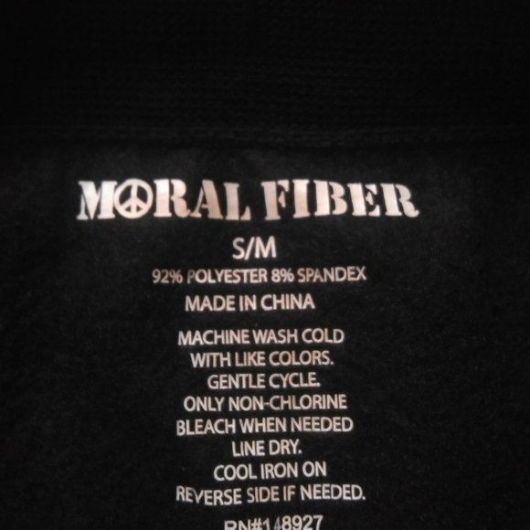 Moral Fiber Black Leggings - Picture 4 of 5